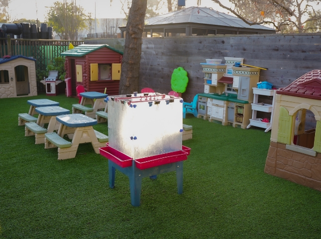 Infant learning activities and sensory play