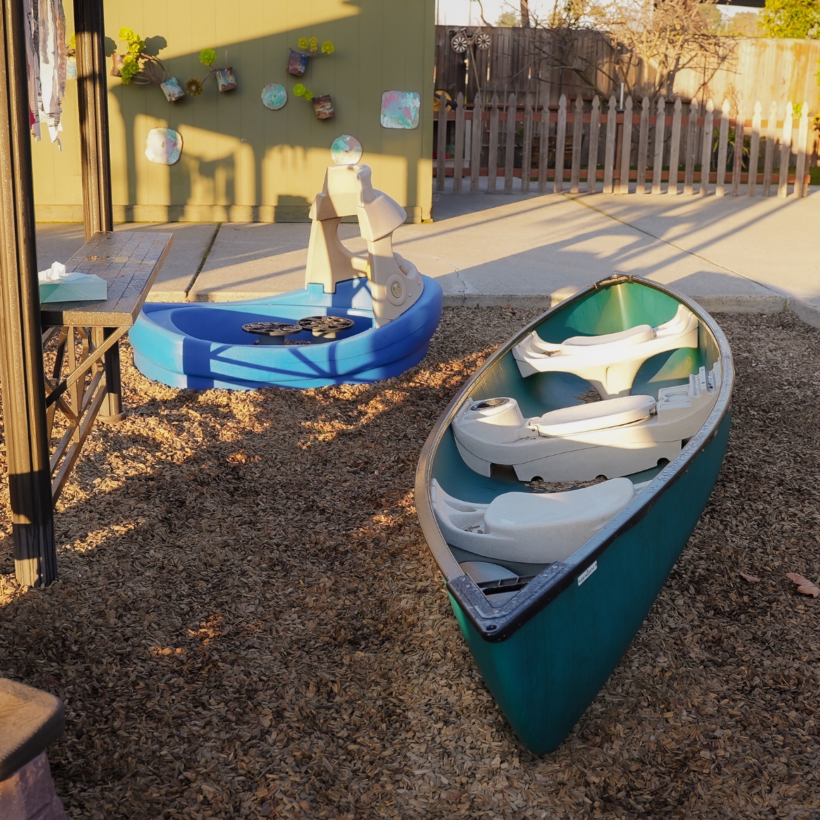 Nature-based playground at Little Seeds Children’s Center