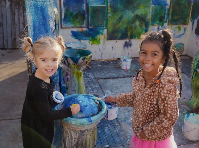 Play-based preschool program in Alameda